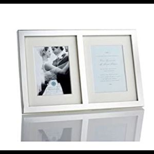 Martha Stewart Double beaded wedding frame